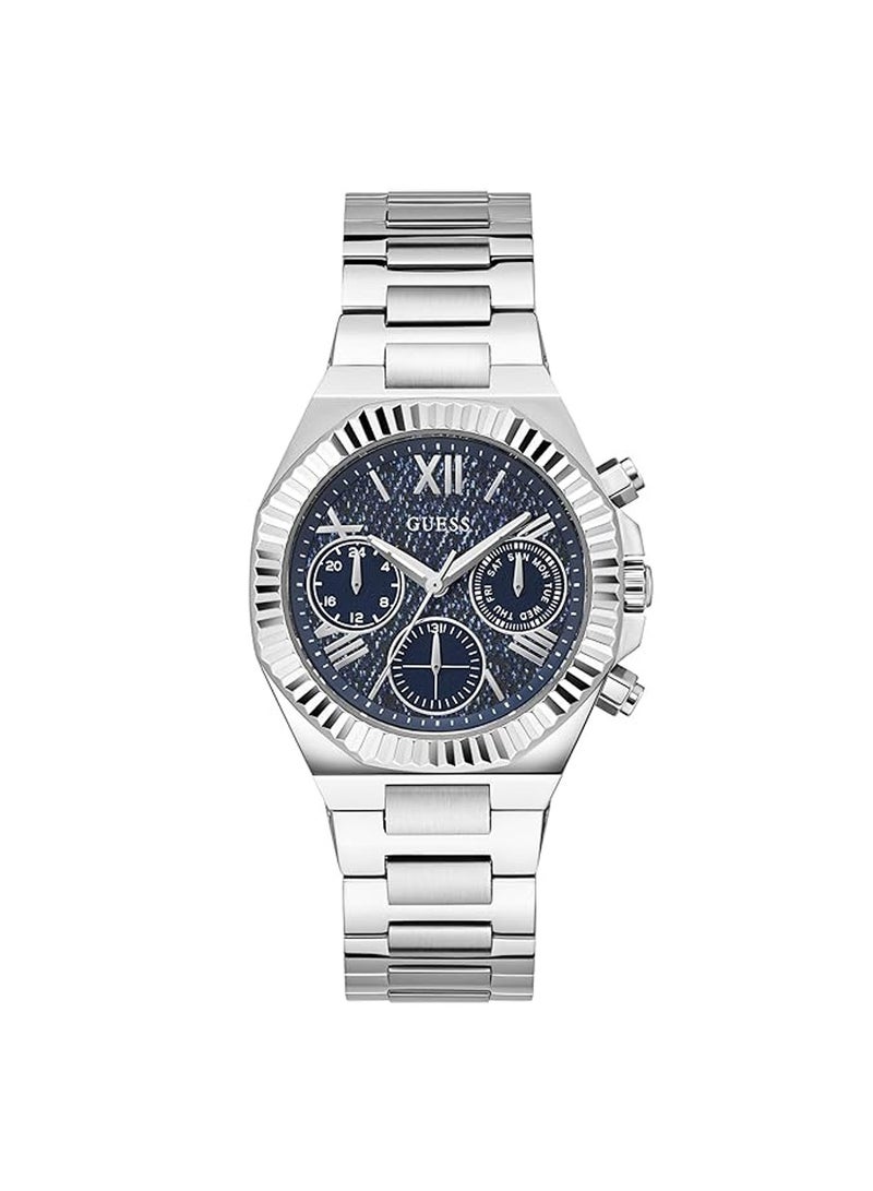 GUESS Equality Ladies Silver Tone Multi-function Stainless Steel Watch GW0769L1 - 38mm - Image 1