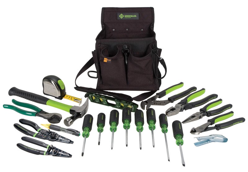 Greenlee 0159-23 Journeyman's Tool Kit, Metric, 21 Piece - Image 1