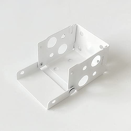 Cutelec Box Mounting Bracket 1set for 1-1/2" Blinds White Color Window Blinds Headrail Bracket - Image 4