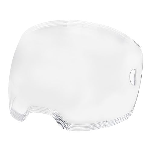 Bxmgr 5Pack 0700000802 Clear Front Cover Lens,Replaceable ESAB Sentinel A50 Lens,3.94" x 2.36" Viewing Lens,Clear Polycarbonate Outer Lid Lens,Compatible with ESAB Sentinel A50 Welding Helmet 0700000800. - Image 1