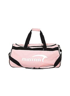 Polyester Duffel Bag With Top Handle And Front Logo Print
