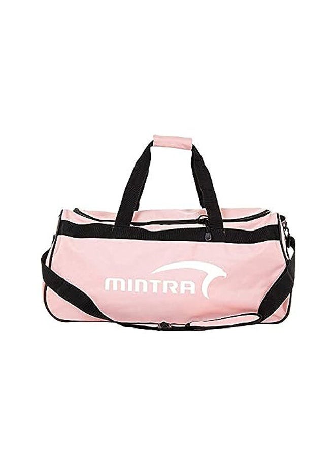 Mintra - Polyester Duffel Bag With Top Handle And Front Logo Print - Image 1
