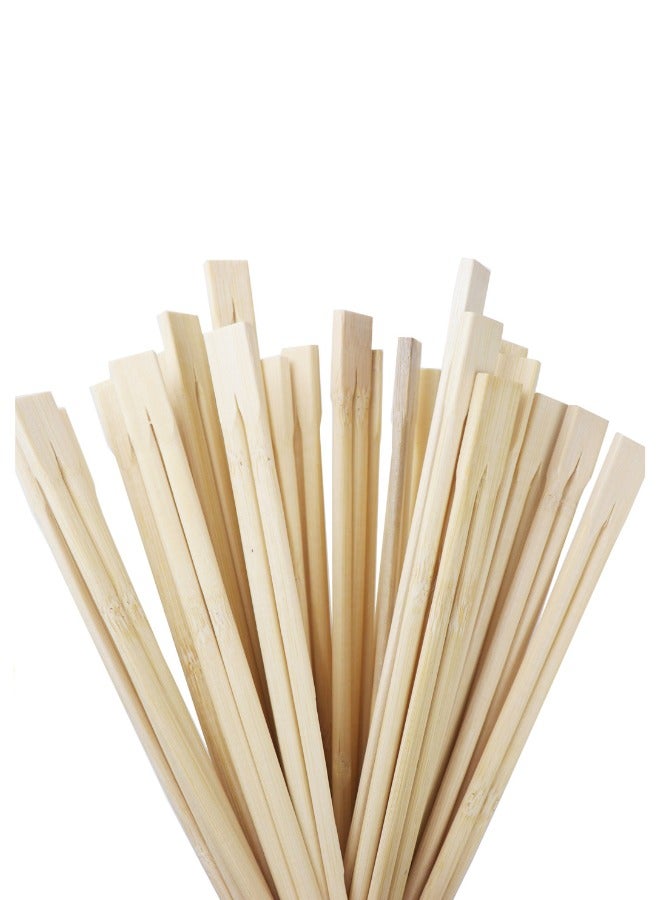 Halapack [250 PCS] Halapack Individually Wrapped Disposable Bamboo Chopsticks 23CM  - Image 1