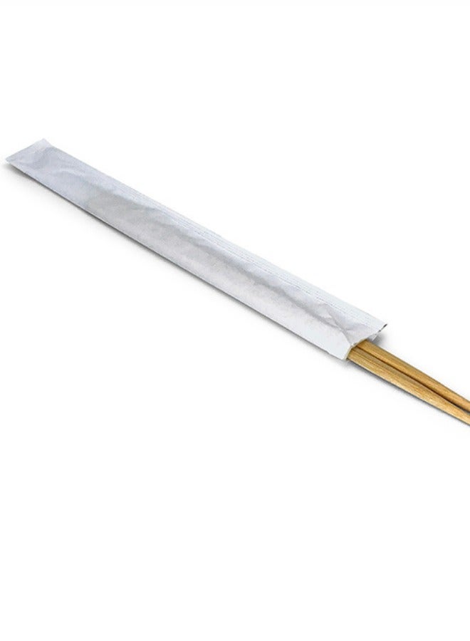 Halapack [250 PCS] Halapack Individually Wrapped Disposable Bamboo Chopsticks 23CM  - Image 2