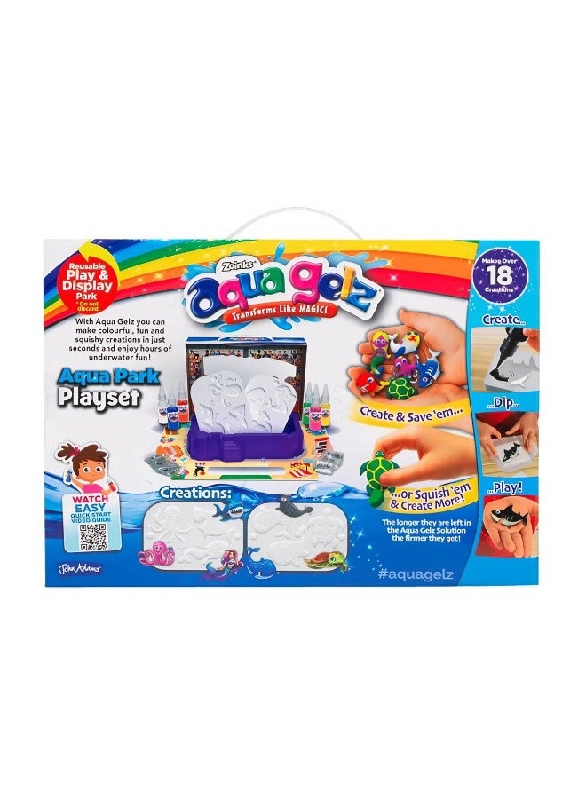 John Adams Zoinks Aqua Gelz Aqua Park Playset (18 Pieces) - Image 3