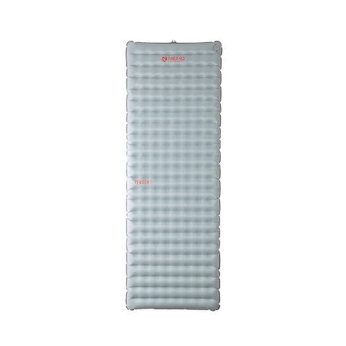 NEMO Equipment Tensor All-Season Ultralight Insulated Sleeping Pad - Regular Wide (72"x25") - Blade / Spicy Orange - Image 1