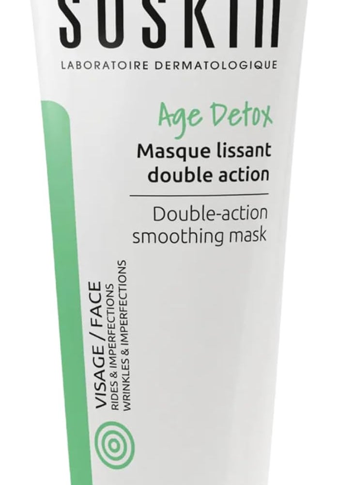 Soskin قناع سوسكين Age Detox ذو العمل المزدوج لتنعيم البشرة لمكافحة الشيخوخة المبكرة - 75 مل - Image 1