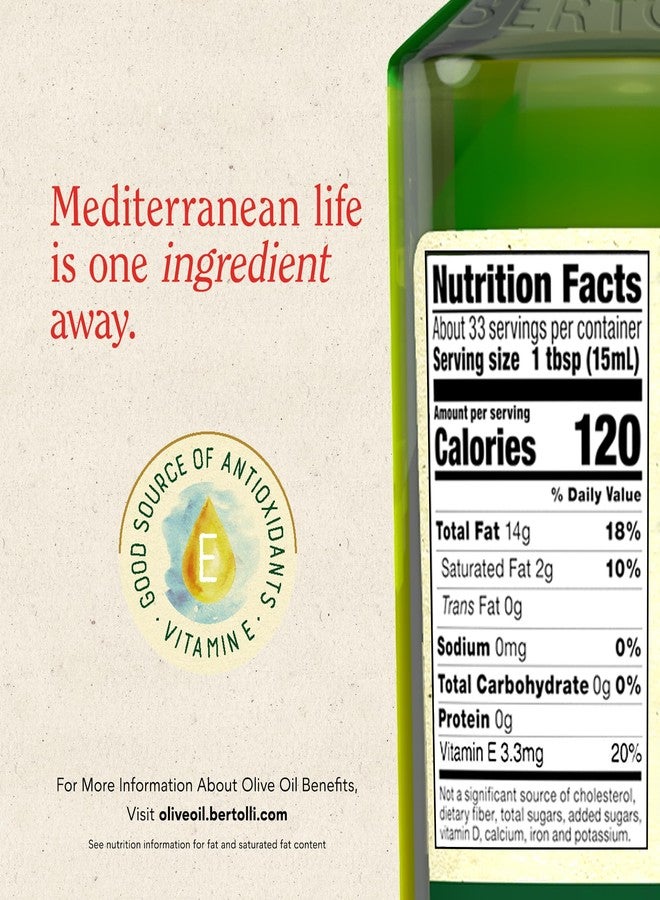 Bertolli Extra Virgin Olive Oil, 17 oz - Image 4