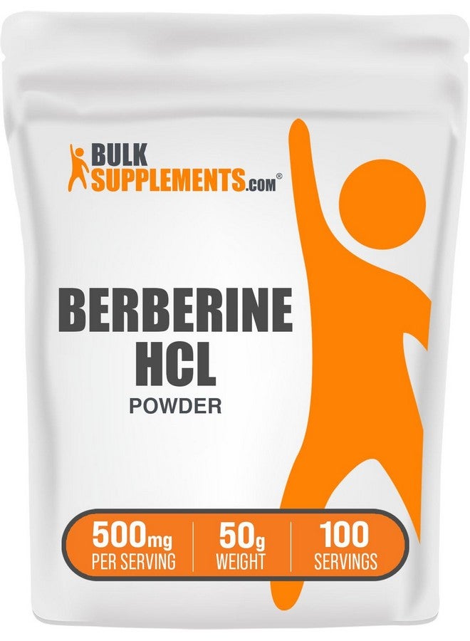 بالك سابلمنتس مسحوق بربارين هيدروكلوريد من BulkSupplements.com - مكمل بربارين، بربارين ٥٠٠ ملغ، مسحوق بربارين - خالٍ من الغلوتين، ٥٠٠ ملغ لكل حصة، ٥٠ غرام (١.٨ أونصة) (عبوة من قطعة واحدة) - Image 1
