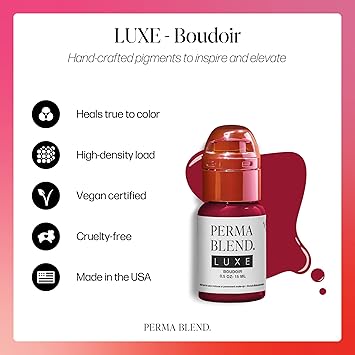 Perma Blend Luxe Lip Pigment for Permanent Makeup Supplies Professional Lip Tattoo Ink PMU Boudoir 15 ml - Image 2