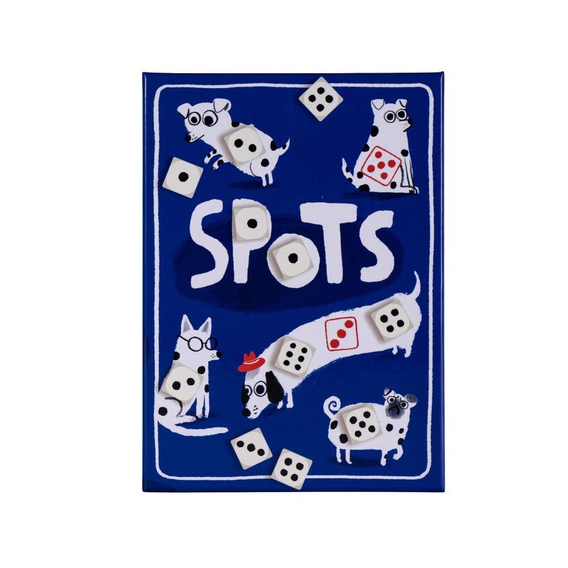 CMYK Spots Dice Game â€“ A Game About Rolling Dice, Pushing Your Luck, and Dogs! - Image 1