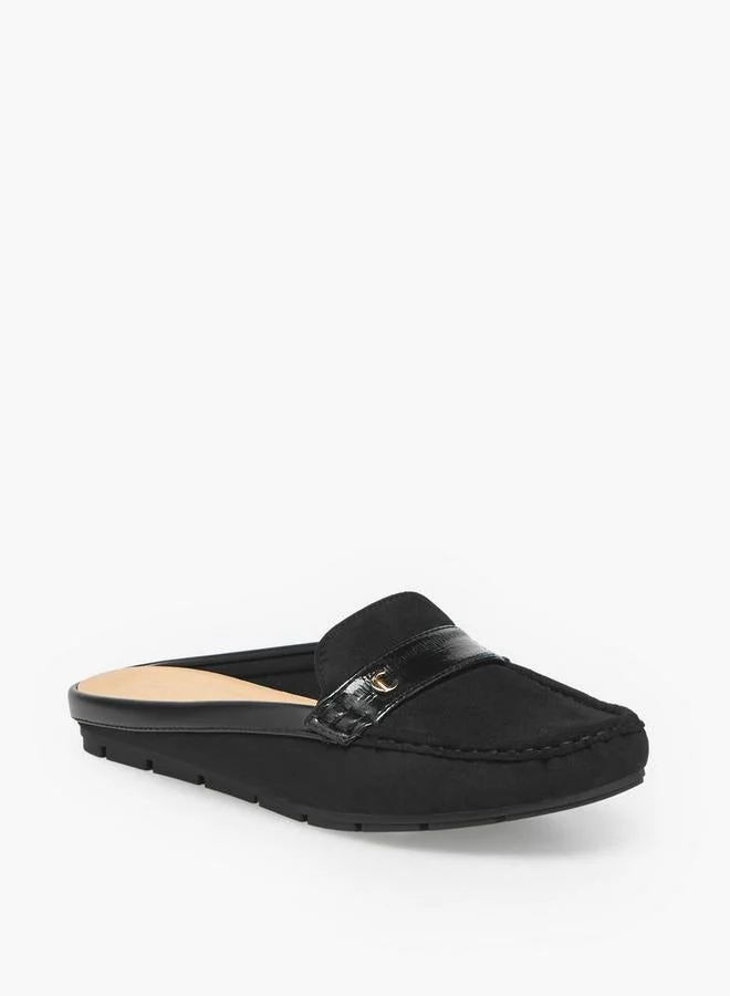 Le Confort Women Suede Slip-On Mules
