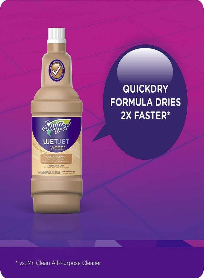 Swiffer Wetjet Wood Floor Cleaner Solution Refill, 42.2 Oz - 2 Pack - Image 5