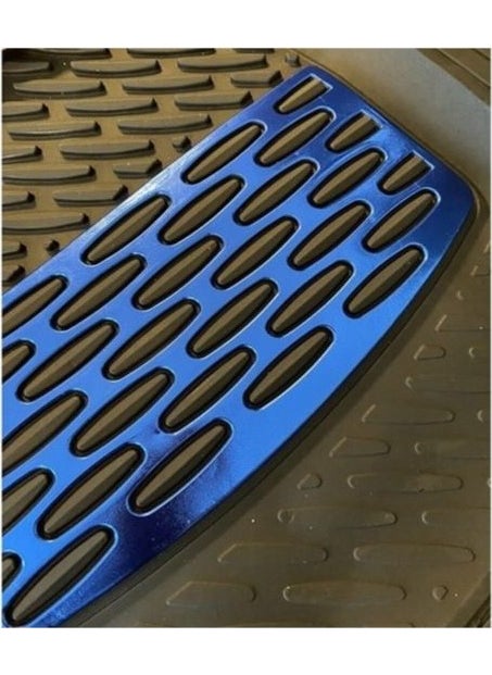 Safir - Suzuki Vitara 5 Door Compatible Universal Deep Pool Floor Mat Chrome Blue - Image 1