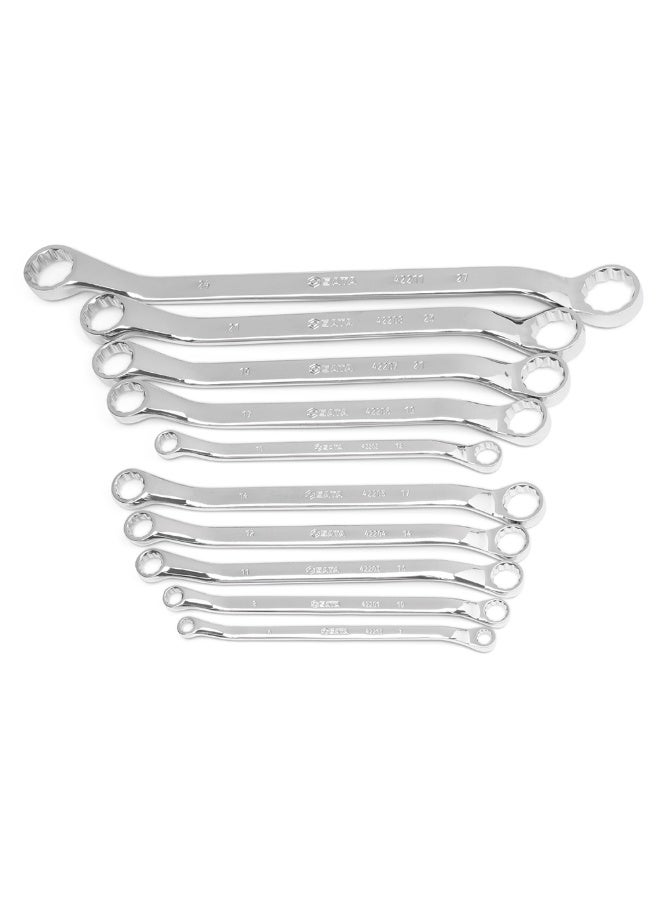 SATA ST09905 10-Piece Metric Offset Box End Wrench Tray Set - Image 2