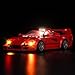 Hilighting Upgraded Led Light Kit for Lego Speed Champions Ferrari F40 Super car Building Set Compatible with Lego 76934 Model Not Included - Image 2
