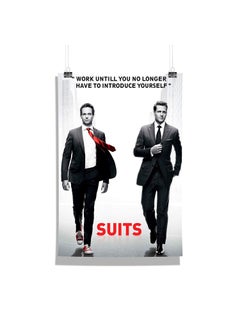 Epic Stuff Epic Stuff Suits Work Until You No Longer Design A3 Wall Poster Without Frame Best Gifts For Suits FansSuits FandomGreat Accessory For Home Decor 