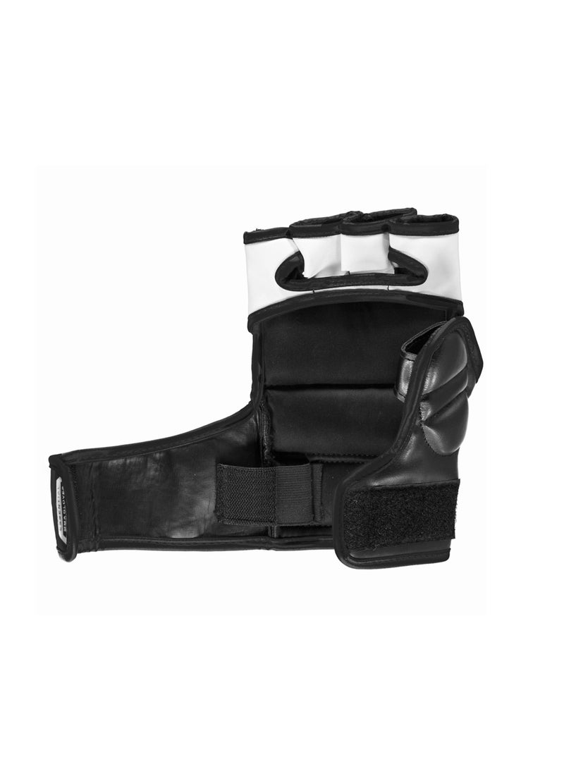 Sanabul  Essential Mma Gloves For Men And Women | Professional Fight Gloves For Sparring, Grappling, And Bag Training | Trusted By Pro Fighters (Metallic Silver, Small/Medium) - Image 2