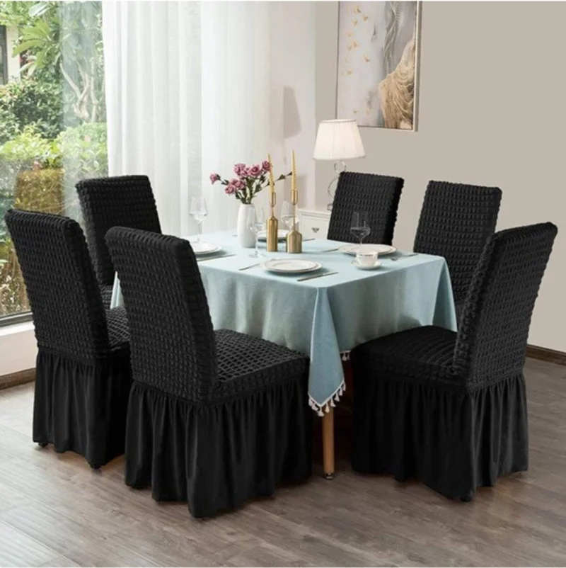 Elgeyar Bürümcük Chair Cover, Chair Cover Skirt Elastic Standard Bürümcük Chair Cover