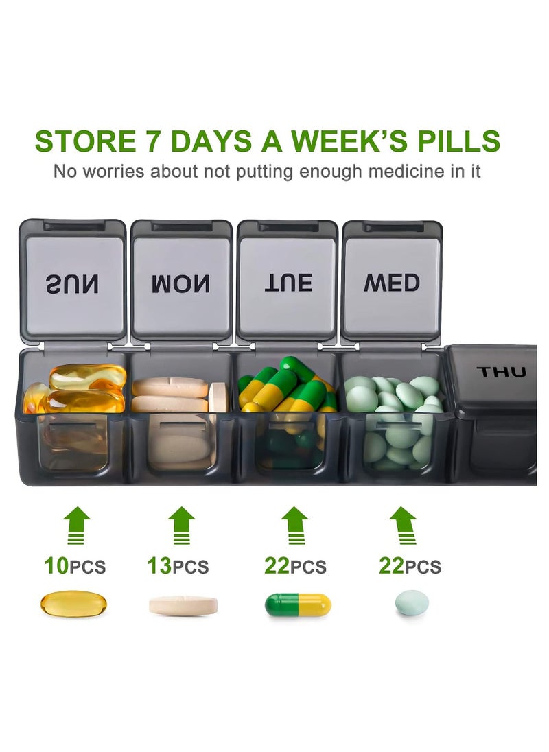 KHAJUL 7-Slot Pill Storage Box  - Image 3