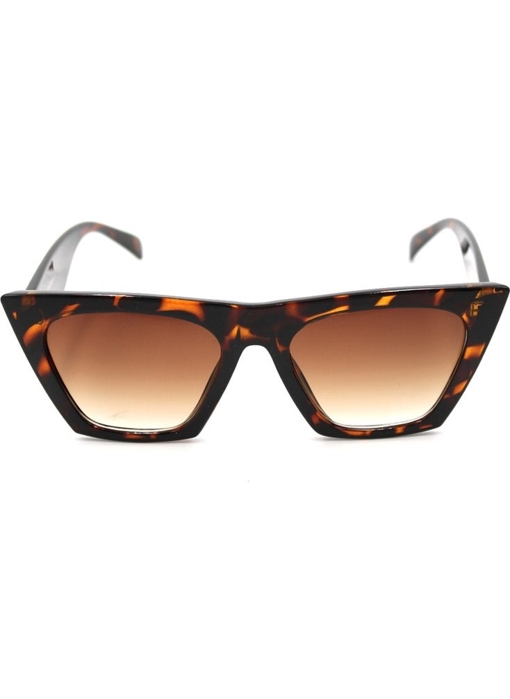 Silvio Monetti Women's UV400 Leopard Sunglasses 3SM8041R003  - Image 1