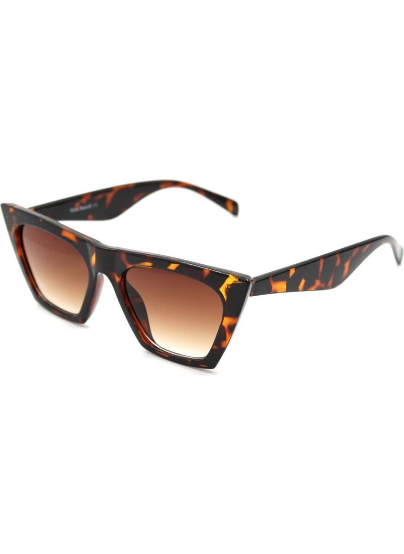 Silvio Monetti Women's UV400 Leopard Sunglasses 3SM8041R003  - Image 2