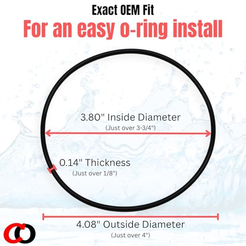 Captain O-Ring - Replacement 151120 / W34-OR O-Ring Compatible with Pentek Water Filter Housing (3 Pack) [Also Called 152030, WFAO150, EV3112-40, etc - Image 4