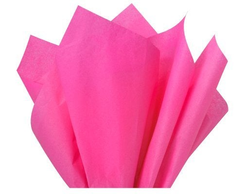 3A Featuretail Tissue Paper/Non Woven Fabric for Gift/Flowers Making and Bouquet Wrapping 24 Inch x 28 Inch (Rani Pink Tissue, 20 Sheets) - Image 3