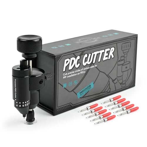 Gomake PPF Precision PDC Sensor Cutter,18mm-32mm Precise Car Radar Hole Cutting Aid for Vehicle Parking Sensors Vinyl Wrap Tool Kit - Image 1