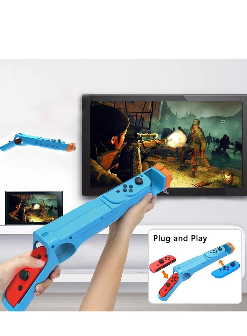 SYOSI Switch Sports Accessories Bundle 11 in 1 Family Kit for Nintendo Games: 2 Table Tennis Rackets Boxing Straps Play Gun Paddles Kendo - Image 2