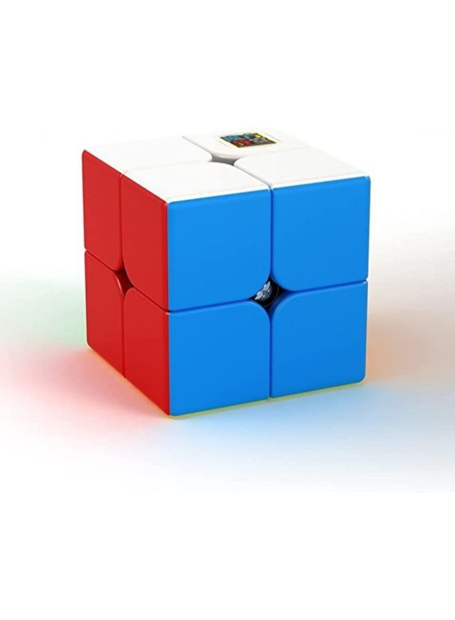2*2 Stickerless Bright Magic Cube Smooth Puzzles Cube Set With Gift Packing - Image 1