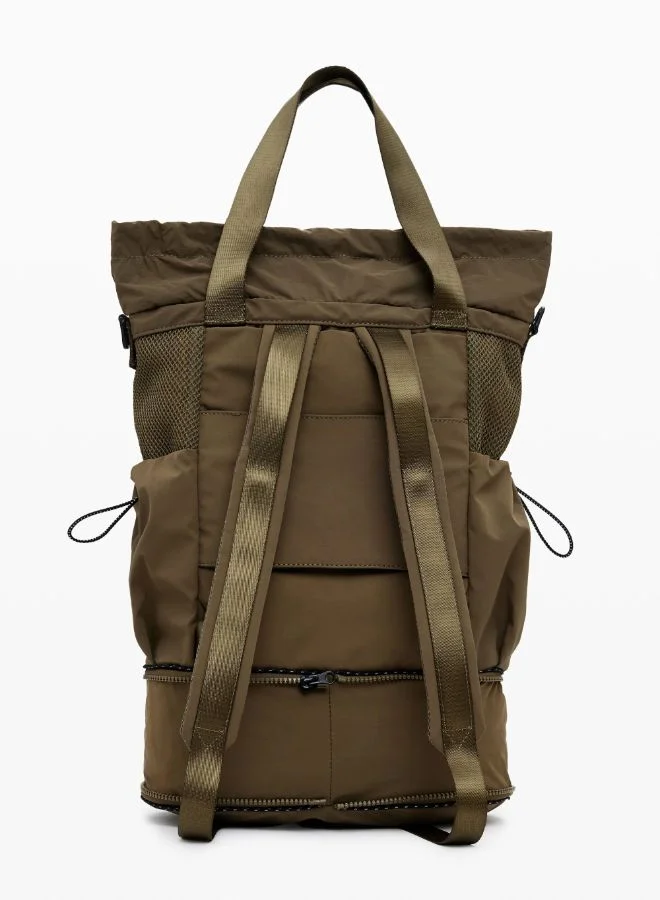 ديسيجوال حقيبة ظهر كبيرة قابلة للتوسيع من النايلون