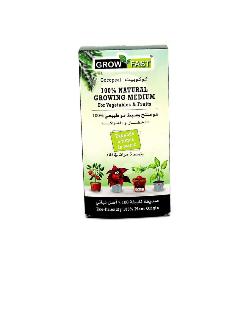GrowFast Grow fast Cocopeat 100% Natural Growing Medium 600gm - Image 3