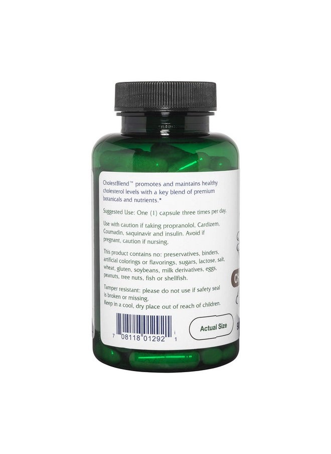 Vitanica Cholestblend Cholesterol Support Vegan 90 Capsules  - Image 4