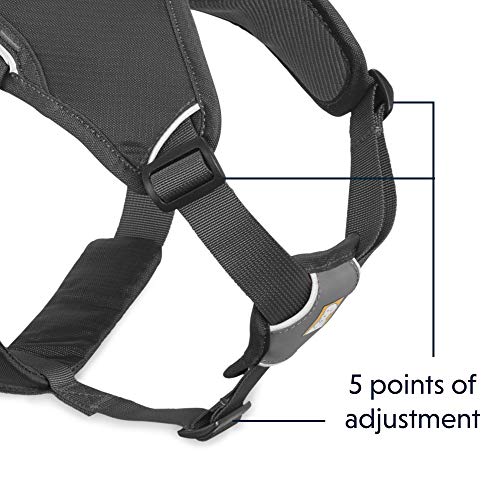 Ruffwear, Web Master, Multi-Use Support Dog Harness, Hiking and Trail Running, Service and Working, Everyday Wear, Twilight Gray, Small - Image 4