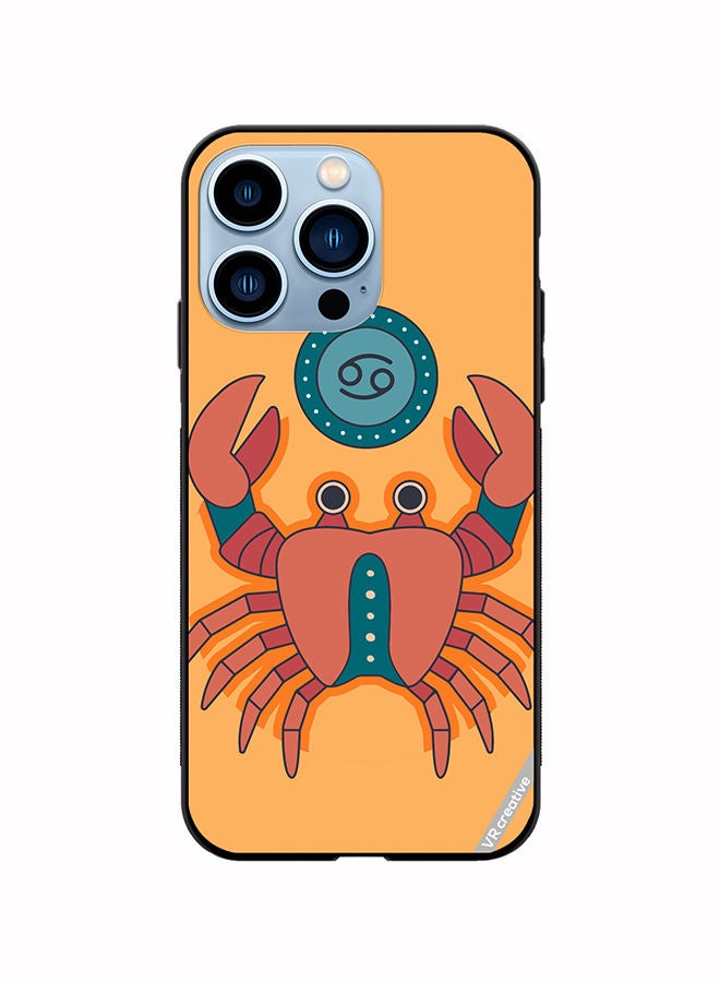 VR CREATIVE Protective Case Cover For Apple iPhone 14 Pro Max Cancer Zodiac Signs Design Multicolour - Image 1
