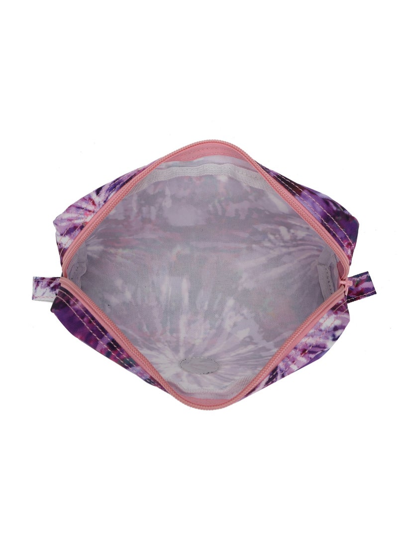 CUBS Tie Dyed Waterproof pencil case pouch with zip closure - Image 4
