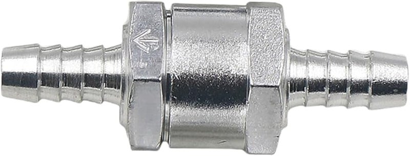 صمام فحص ألومنيوم عالي القوة 8 مم للتحكم أحادي الاتجاه غير المرتجع للدراجات النارية - Image 2