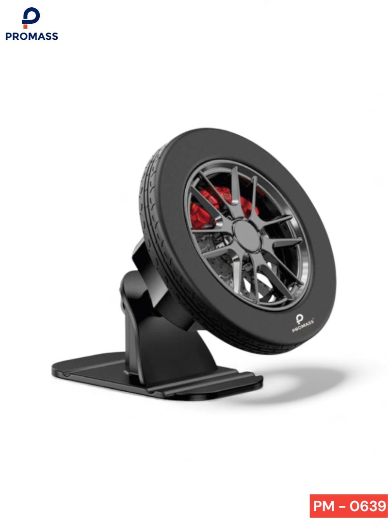 بروماس حامل هاتف جوال للسيارة【مناسب لـماجسيف】حامل هاتف قابل للتعديل ماجسيف للسيارة ايفون مغناطيسي, استند جوال مغناطيسي (دوران 360° درجة), قوة مغناطيس عالية و آمنه للهاتف أثناء القيادة متوافق مع ايفون وجالكسي وهواوي وغيرها, مناسب لهاتف ايفون 17/16/15، سامسونج S25/S24 - Image 1