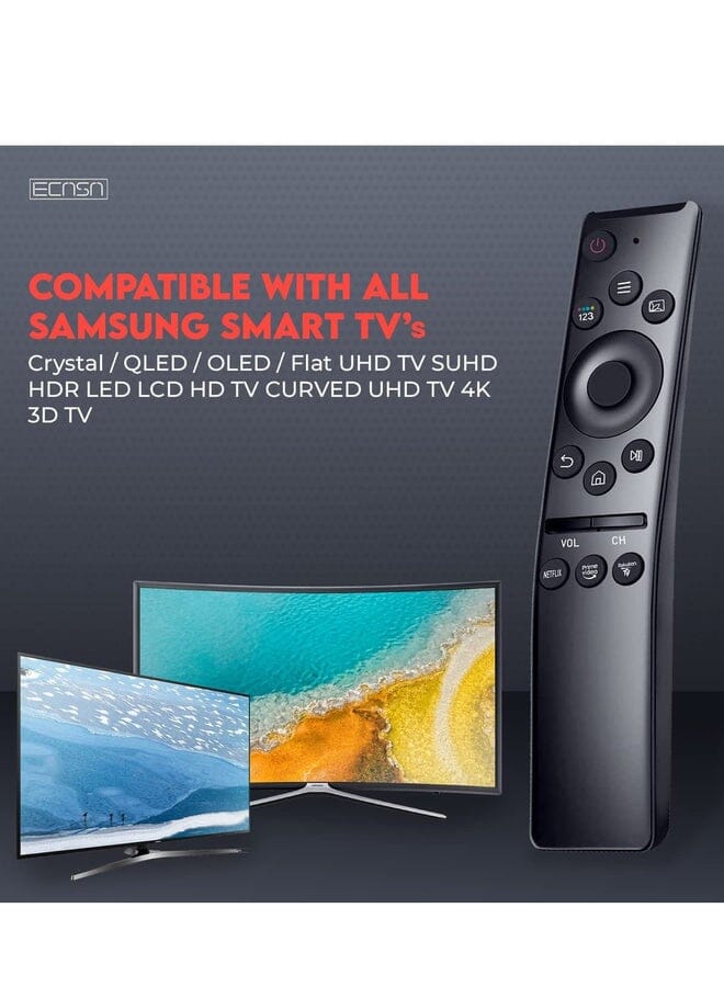 Zaboon Universal Samsung Smart Tv Remote Control Fit All Samsung Smart Remote Control Replacement For Samsung Smart Tv Hdtv 4K Uhd Curved Qled With Netflix Prime Video Buttons - Image 2