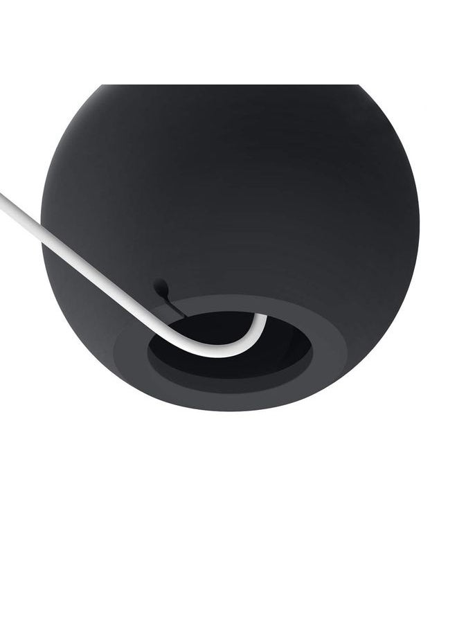 Beauenty - Silicone Pellet Magsafe Magnetic Charger Holder for iPhone 12 Series(Black) - Image 1