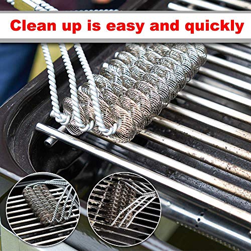 Votenli S6666B (2-Pack) 19" Stainless Steel Cooking Grid Grates for Bakers and Chefs ST1017-012939, ST1017-012939,Brinkmann 810-8401-S, 810-8532-F, 810-8534-S,Broil-Mate, Charmglow, Gas Grill - Image 5