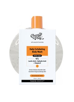 Chemist at Play Exfoliating Body Wash 473Ml | 4% (Salicylic Acid, Vitamin E And Lactic Acid) | Paraben & Sls Free | Gentle Exfoliating Shower Gel | Removes Tan| Prevents Dry, Rough, Bumpy Skin | Men & Women  - Image 1