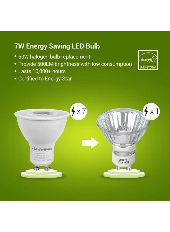 DEWENWILS DEWENWILS 6-Pack GU10 LED Bulb Dimmable, 3000K Warm White GU10 Bulb Replacement for Track Lighting, 500LM, 7W(50W Equivalent) LED Light Bulb for Kitchen, Range Hood, Living Room, Bedroom, UL Listed  - Image 5