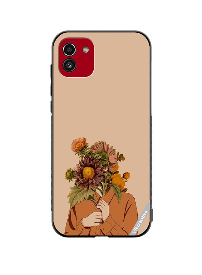 VR CREATIVE Protective Case Cover For Samsung Galaxy A03 Pettie Design Multicolour - Image 1