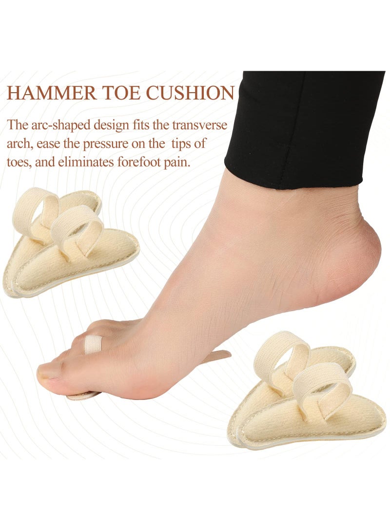 Sweet seven 1 Pcs Adjustable Hammer Toe Crest Cushion - Foot Correction and Straightener (Right Foot). Comfy Support for Toe Buttress. - Image 2