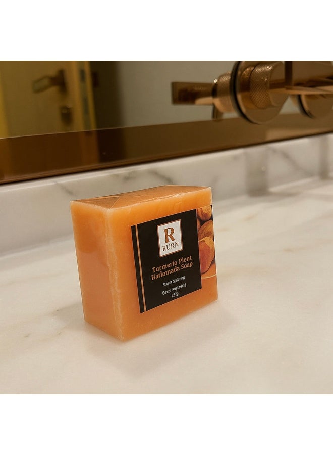 Turmeric Plant Handmade Soap 100g – Moisturizing, Rejuvenating & Deep Cleansing Soap