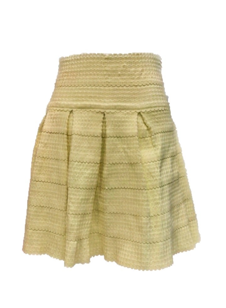 Women yellow cupcake short skirt  - Image 2