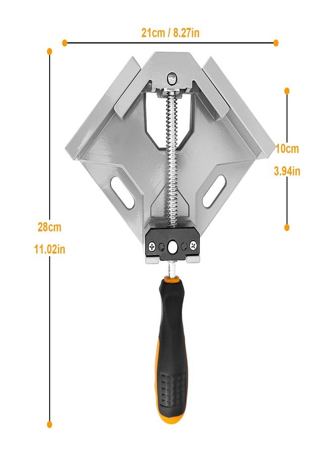 GENHAKON 4 PCS Corner Clamps for Woodworking, Premium 90 Degree Right Angle Clamps, Adjustable Swing Jaw Aluminum Frame Clamps for Precise and Easy Fixing - Image 2
