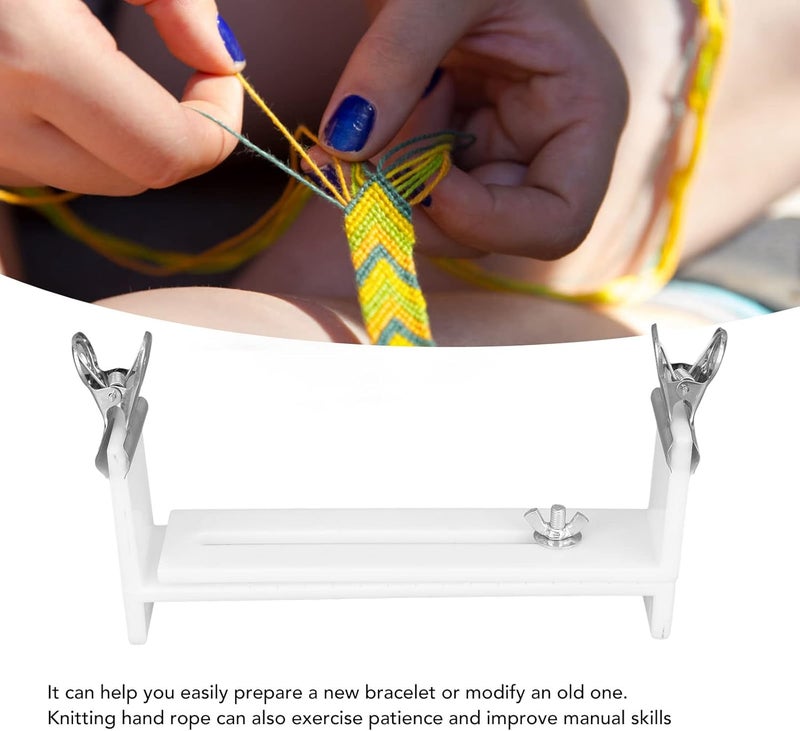 POENVFPO Adjustable ABS Bracelet Maker Efficient Crafting Tool for Custom Paracord Projects for Adults and Kids - Image 2